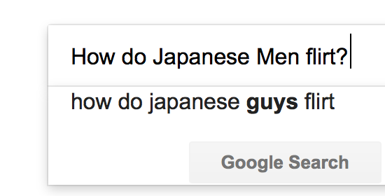 How do you know if a japanese guy is interested in you?
